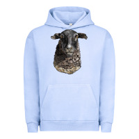 Pigment Grape Ice dorper sheep head Urban Hoodie - LillyAllenDesigns