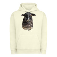 Pigment Pistachio dorper sheep head Urban Hoodie - LillyAllenDesigns