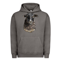 Pigment Tornado dorper sheep head Urban Hoodie - LillyAllenDesigns