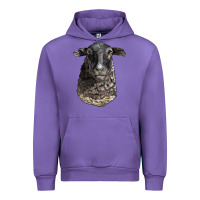 Tulip dorper sheep head Urban Hoodie - LillyAllenDesigns