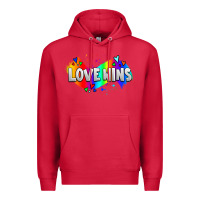 Cardinal love wins pride lgbtq Premium Hoodie - AdoDesignShop