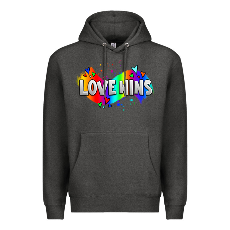 Love Wins Pride Lgbtq Premium Hoodie by AdoDesignShop | Teevron