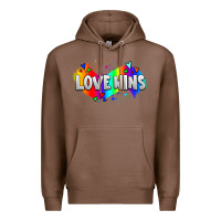 Chestnut love wins pride lgbtq Premium Hoodie - AdoDesignShop
