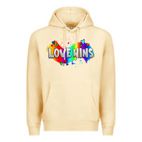 Pina Colada love wins pride lgbtq Premium Hoodie - AdoDesignShop