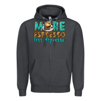 Smoke more espresso less depresso western Zipper Hoodie - texasbilliewilder