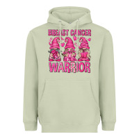Matcha Breast Cancer Warrior Gnomes Heavyweight Hoodie - texasbilliewilder