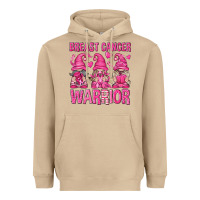 Mushroom Breast Cancer Warrior Gnomes Heavyweight Hoodie - texasbilliewilder