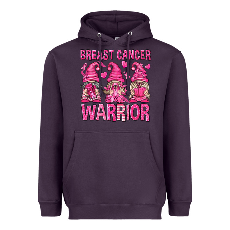 Breast Cancer Warrior Gnomes Heavyweight Hoodie by texasbilliewilder | Teevron