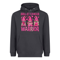 Smoke Breast Cancer Warrior Gnomes Heavyweight Hoodie - texasbilliewilder