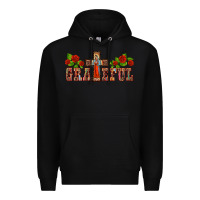 Black grateful guadalupe cross Premium Hoodie - BarkalooDesign