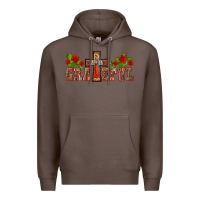 Coffee grateful guadalupe cross Premium Hoodie - BarkalooDesign