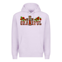 Lilac grateful guadalupe cross Premium Hoodie - BarkalooDesign