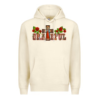 Sandshell grateful guadalupe cross Premium Hoodie - BarkalooDesign