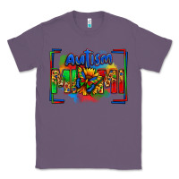 Lavender autism mimi Classic Tee - Zillion Design Studio