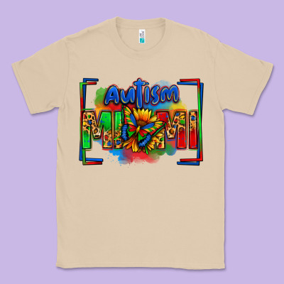 Autism Mimi Classic Tee Designed By Zillion Design Studio