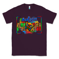 Plum autism mimi Classic Tee - Zillion Design Studio