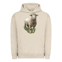 Pigment French Oak dorset sheep Urban Hoodie - LillyAllenDesigns
