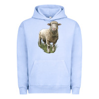Pigment Grape Ice dorset sheep Urban Hoodie - LillyAllenDesigns