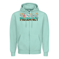 Seafoam pharmacy Zipper Hoodie - texasbilliewilder