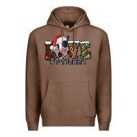 Chestnut love Christmas cow Premium Hoodie - Jasminsmagicworld