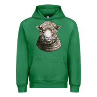 Emerald dorset sheep head Urban Hoodie - LillyAllenDesigns