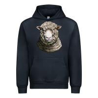 Navy dorset sheep head Urban Hoodie - LillyAllenDesigns