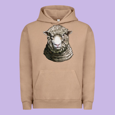 Dorset Sheep Head Urban Hoodie Designed By Lillyallendesigns