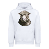 White dorset sheep head Urban Hoodie - LillyAllenDesigns