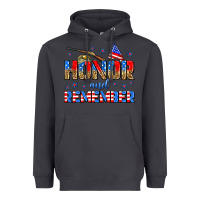 Smoke honor and remember Heavyweight Hoodie - Zillion Design Studio
