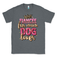 Charcoal Heather fiancée fur mom dog lover Classic Tee - Zillion Design Studio