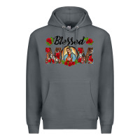 Rock blessed mom lady of guadalupe Premium Hoodie - BarkalooDesign