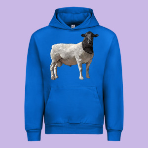 Dorper Sheep Urban Hoodie Designed By Lillyallendesigns