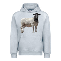 Heather Grey dorper sheep Urban Hoodie - LillyAllenDesigns