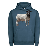 Pigment Midnight Navy dorper sheep Urban Hoodie - LillyAllenDesigns