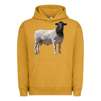 Pigment Peanut Butter dorper sheep Urban Hoodie - LillyAllenDesigns