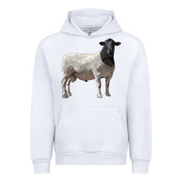White dorper sheep Urban Hoodie - LillyAllenDesigns