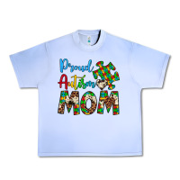 Grape Ice proud autism mom Urban Heavy Tee - Artiststas