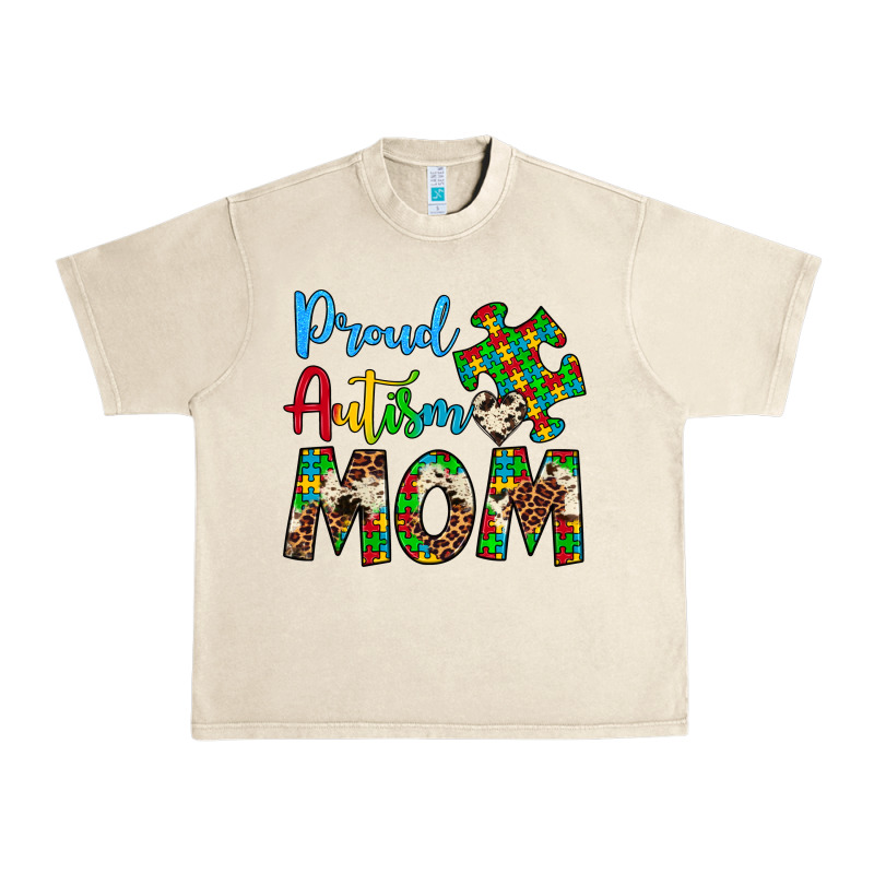 Proud Autism Mom Urban Heavy Tee by Artiststas | Teevron