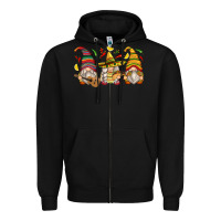 Black mexican gnomes Zipper Hoodie - Zillion Design Studio