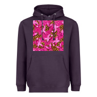 Plum Breast Cancer with Ribbon and Butterfly Heavyweight Hoodie - texasbilliewilder
