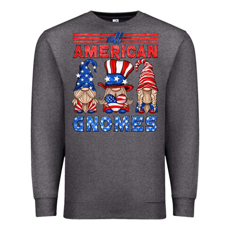 All American Gnomes Premium Sweatshirt by HRA Design Shop | Teevron