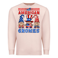 Pale Pink all american gnomes Premium Sweatshirt - HRA Design Shop