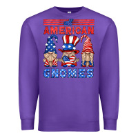 Purple all american gnomes Premium Sweatshirt - HRA Design Shop