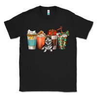 Black alaskan husky dog coffee cups Classic Tee - texasbilliewilder