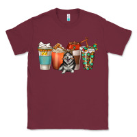 Burgundy alaskan husky dog coffee cups Classic Tee - texasbilliewilder