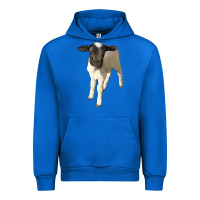 Cobalt dorper baby sheep Urban Hoodie - LillyAllenDesigns