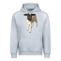 Heather Grey dorper baby sheep Urban Hoodie - LillyAllenDesigns