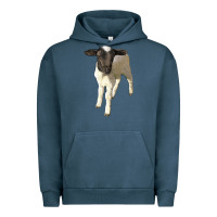 Pigment Midnight Navy dorper baby sheep Urban Hoodie - LillyAllenDesigns