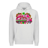 Dove Grey valentines day tacos truck Premium Hoodie - NancyCooperArtShop