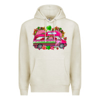 Oatmeal Heather valentines day tacos truck Premium Hoodie - NancyCooperArtShop